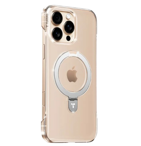 Frameless Ultra-Thin Transparent Magnetic Half-Encased Phone Case 1