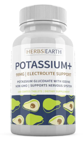 Potassium+	 1