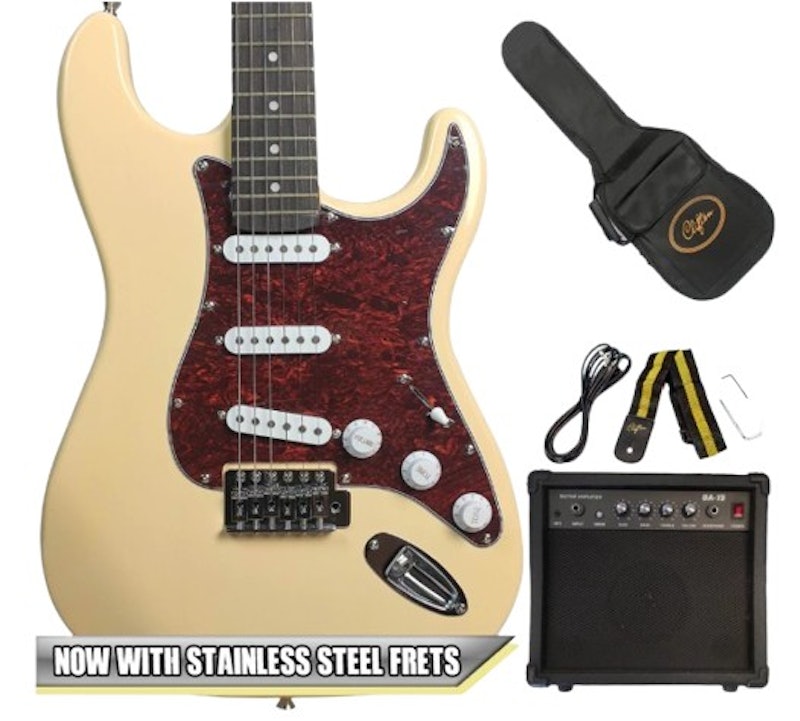 Pioneer Stratocaster Electric Guitar 3