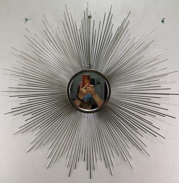 Contemporary Gold Wall Mirror 2
