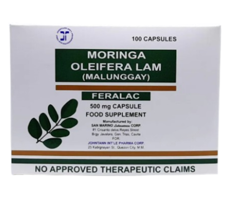 Moringa Oleifera Lam (Malunggay) Capsules 1