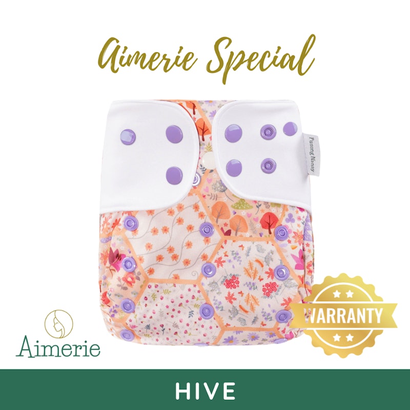 3D Gusset Special Cloth Diaper 3