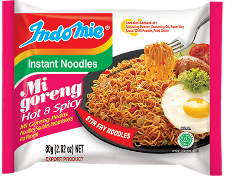 Mi Goreng Instant Fried Noodles Hot and Spicy 1