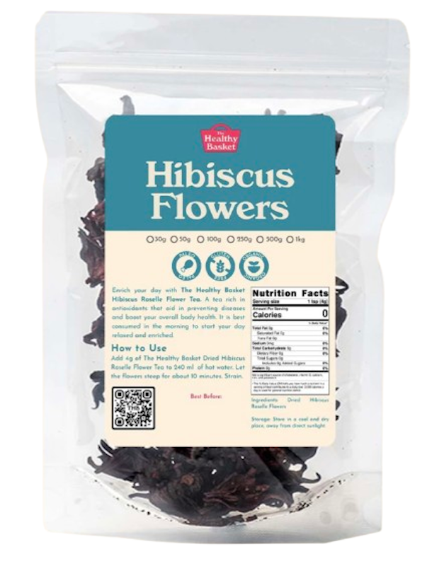 Dried Hibiscus Roselle Flower Tea 1