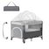 Cocobb Foldable Baby Co-Sleeper Adjustable Bedside Crib 1