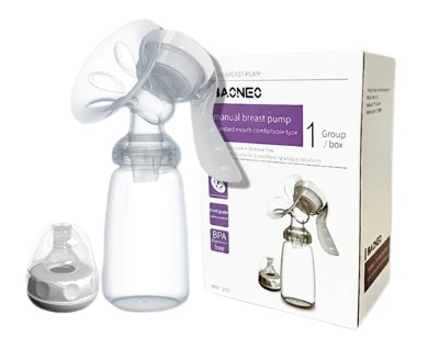 2-in-1 Manual Breast Pump 	  2
