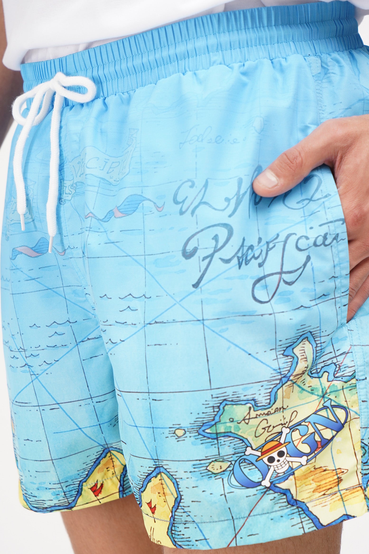 One Piece Graphic Board Shorts For Men And Women 2