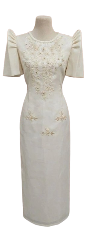 Fillipiniana Long Dress Emelda Style 1