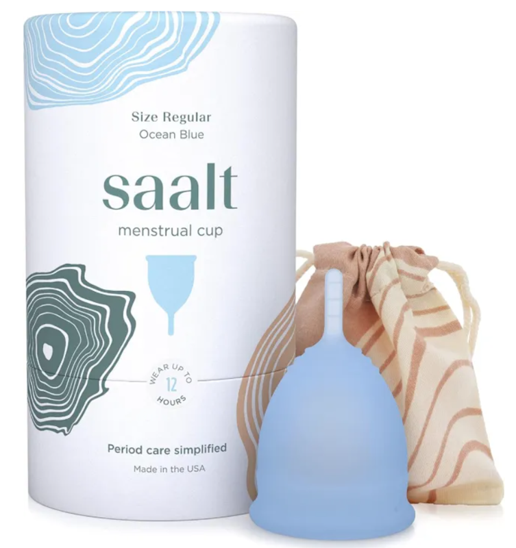 Menstrual Cup Regular Size Ocean Blue 1