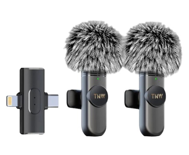 Dual Wireless Lavalier Microphone 1