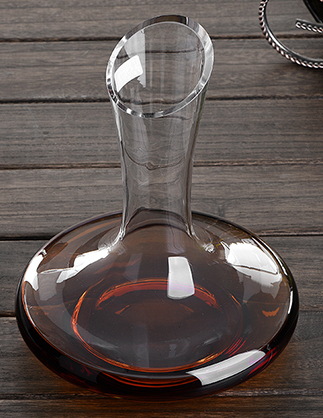 Small Crystal Glass Wine Decanter 1