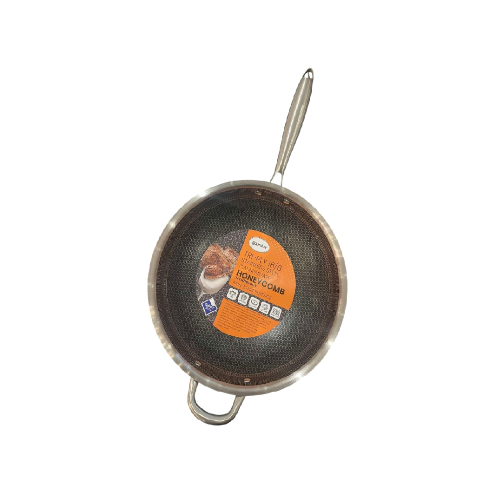 Wok with Glass Lid 1