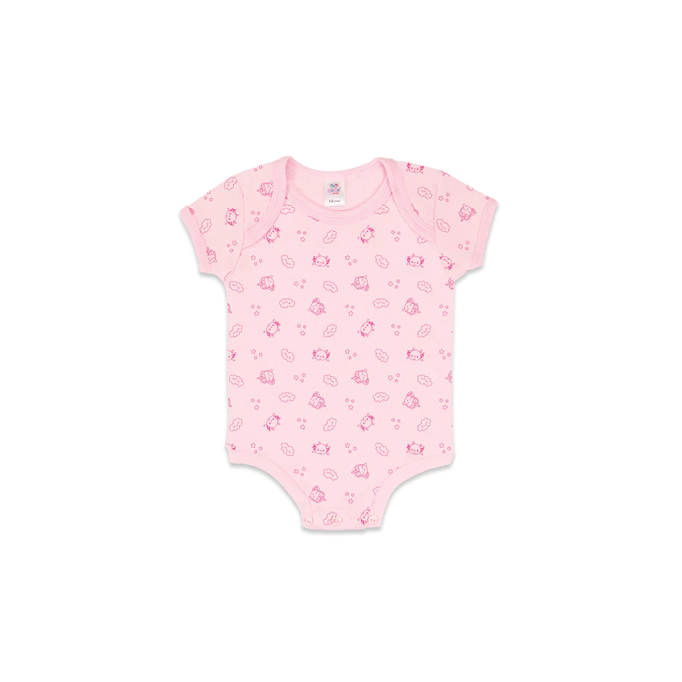 Cotton-Rich Mystical Creature Design Baby Romper 3