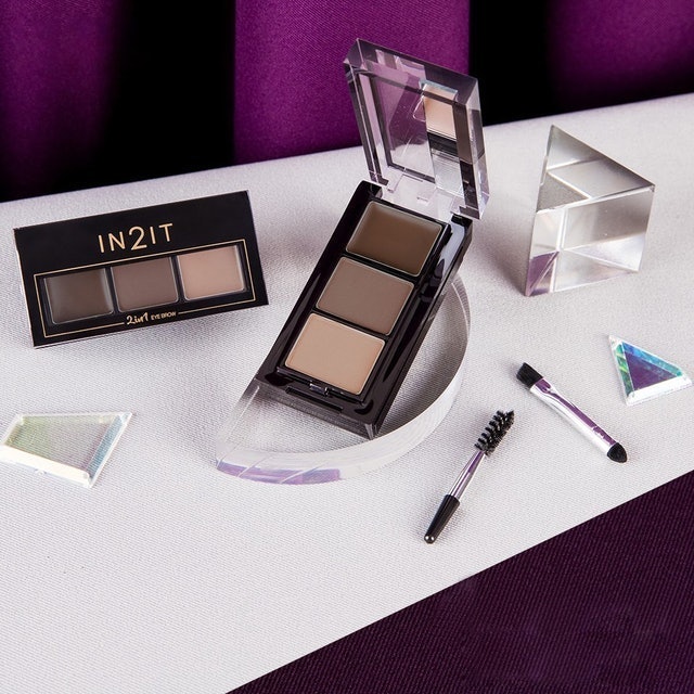 2in1 Eye Brows Palette 3