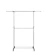 Home Gallery Adjustable Single Pole Clothes Rack With Lower Bar 1