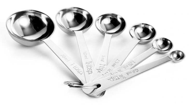 Stainless Steel Measuring Spoons Set 1