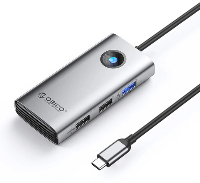 5-in-1 USB C Docking Station 	  2