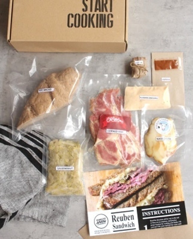 Reuben Sandwich Kit 3