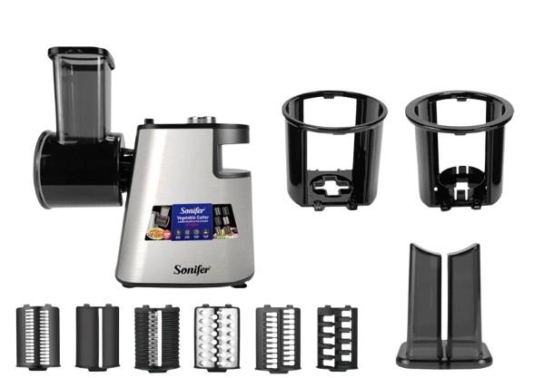 6-in-1 Electric Vegetable Cutter	  2