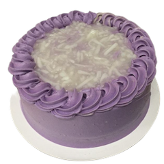 Ube Macapuno Cheesecake
