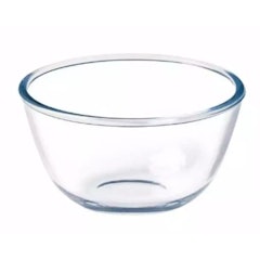 Glass Round Transparent Mixing bowl