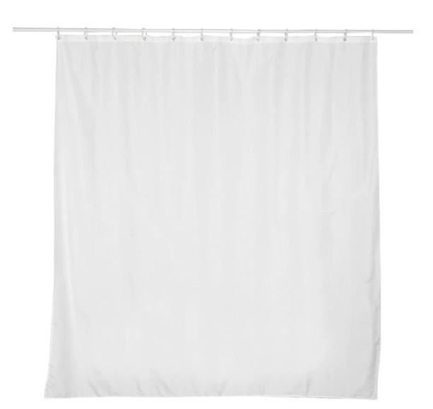 Plain Shower Curtain with Ring 	  1