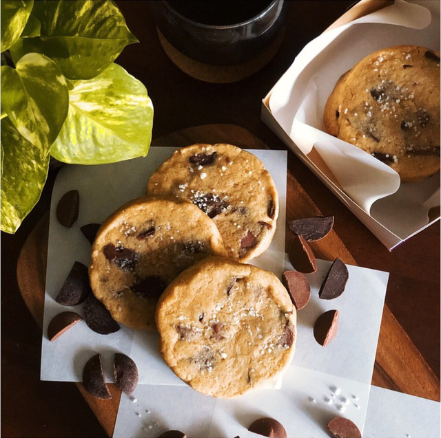 Double Chocolate Cookies With Seasalt 1