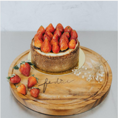 Full Strawberry Cheesecake