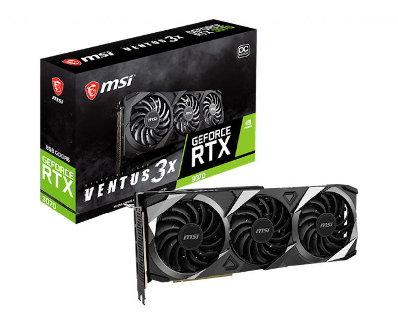 GeForce RTX 3070 Ventus 3X OC 1