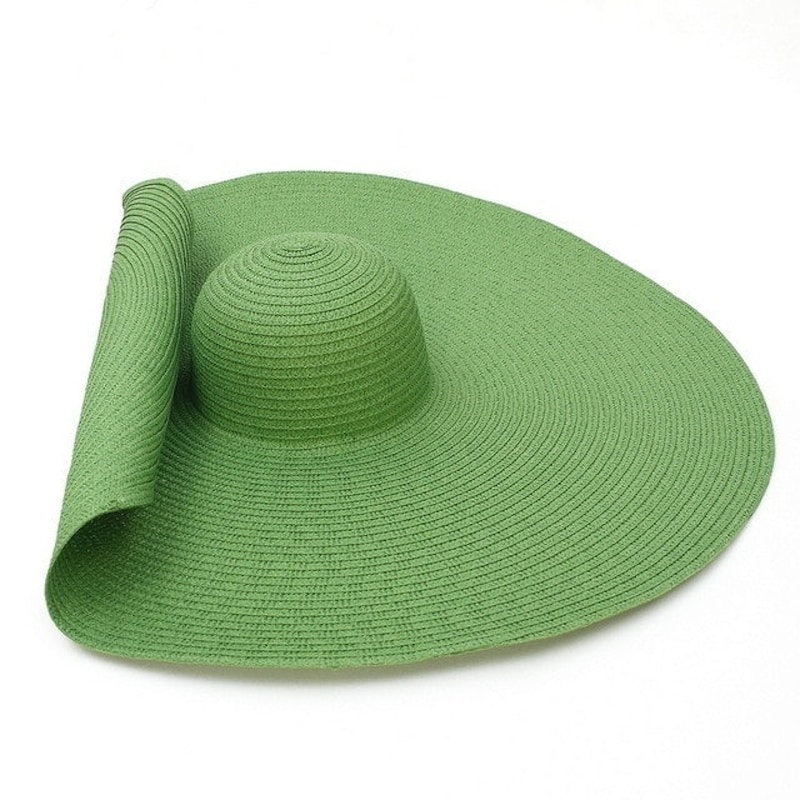 Oversized Straw Hat 4