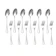 null Heavy Duty Dinner Spoon and Fork Set 1