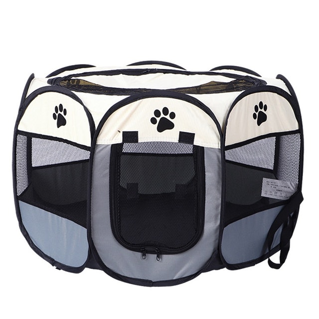 Folding Octagonal Soft Pet Pen 1