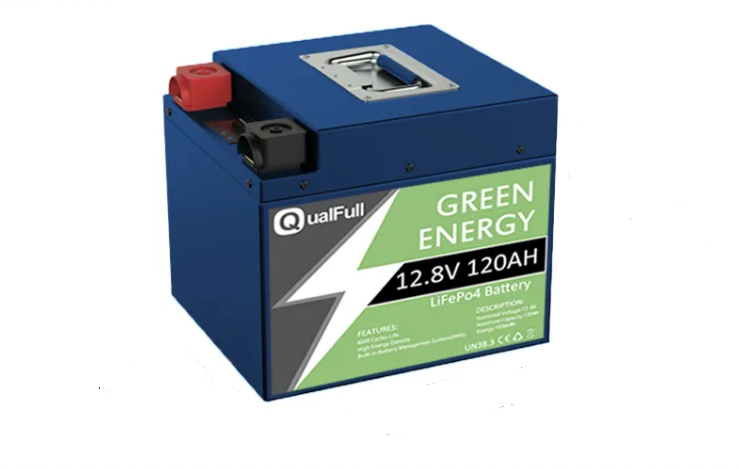 Green Energy 12.8V 120Ah LiFePO4 Solar Battery 1