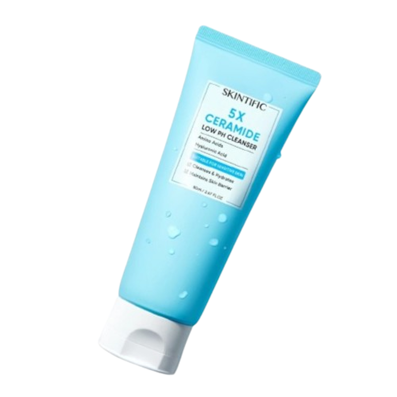5X Ceramide Low pH Gentle Cleanser For Sensitive Skin 1