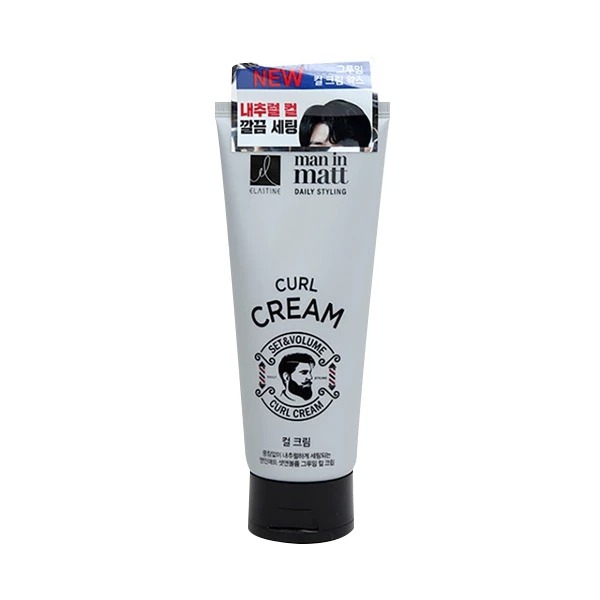 Man in Matt Set & Volume Curl Cream 1