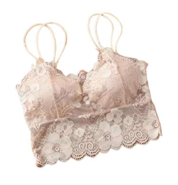 Lace Camisole and Bralette 1