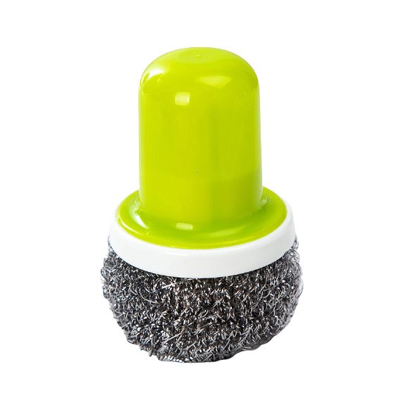 Steel Ball Brush with Small Handle 1