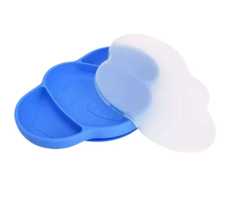 Elephant Silicone Section Plate With Strong Suction 1
