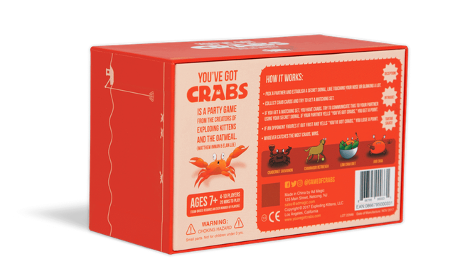 You've Got Crabs Card Game 3