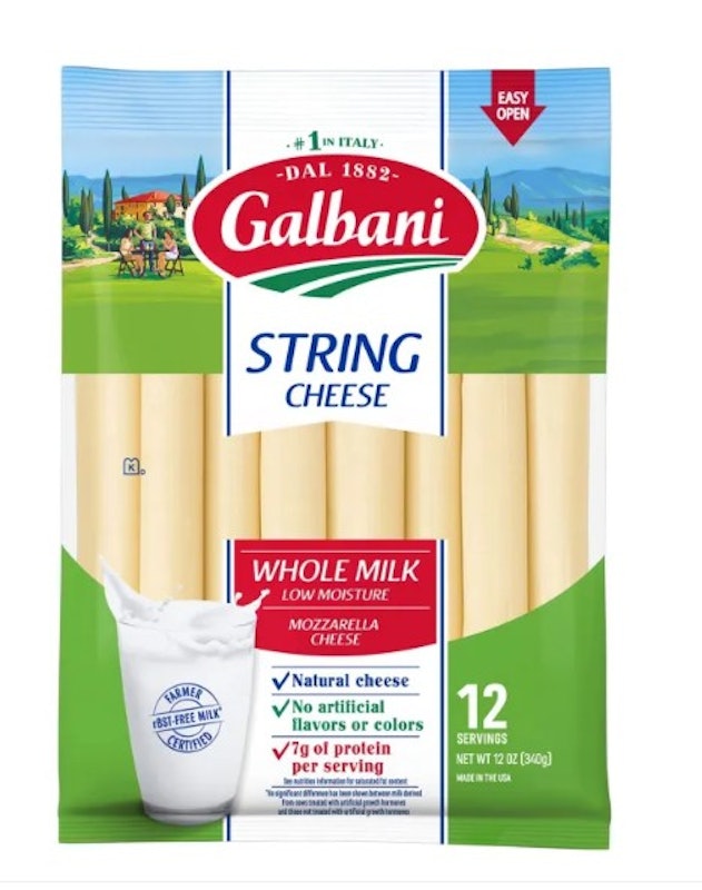 Mozzarella String Cheese 1