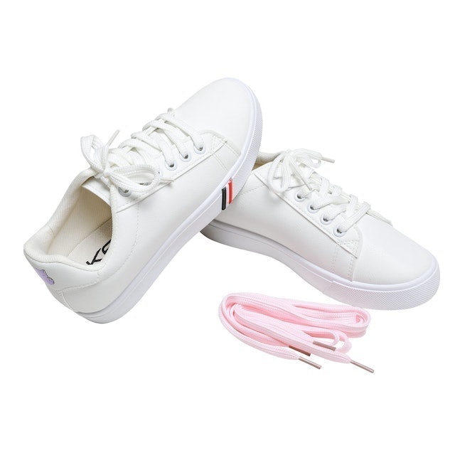 Korean Cat White Leather Shoes 3