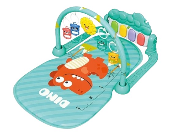 Baby Music Rack Play Mat Gym Crawling Game Kids Pad Early Education Crawling Toy Gym	  1
