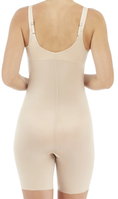 Spanx Thinstincts 2.0 Open-Bust Midthigh Bodysuit