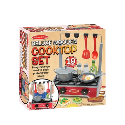 Deluxe Wooden Cooktop Set	 2