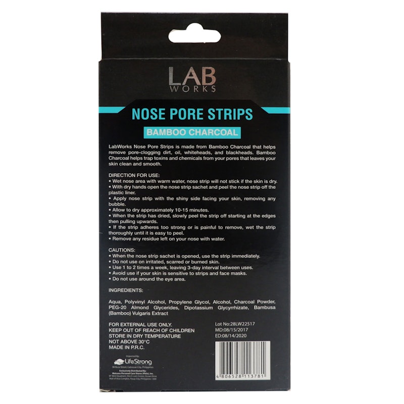 Bamboo Charcoal Nose Pore Strips 2