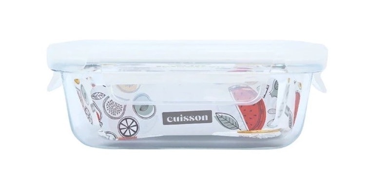 Rectangle Glass Food Container 2