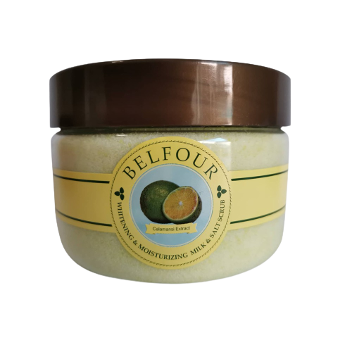 Whitening & Moisturizing Milk & Salt Scrub Calamansi Extract  1