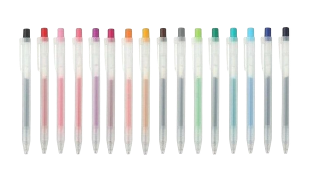 Knock Type Gel Pen 1
