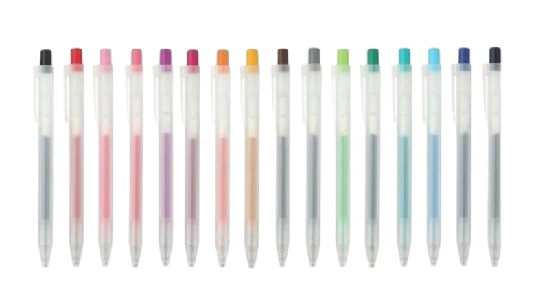 Knock Type Gel Pen 1