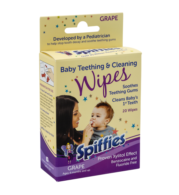 Baby Toothwipes (Grape) 1